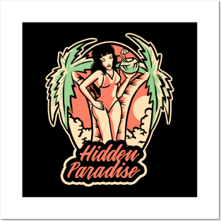 hidden paradise Posters and Art